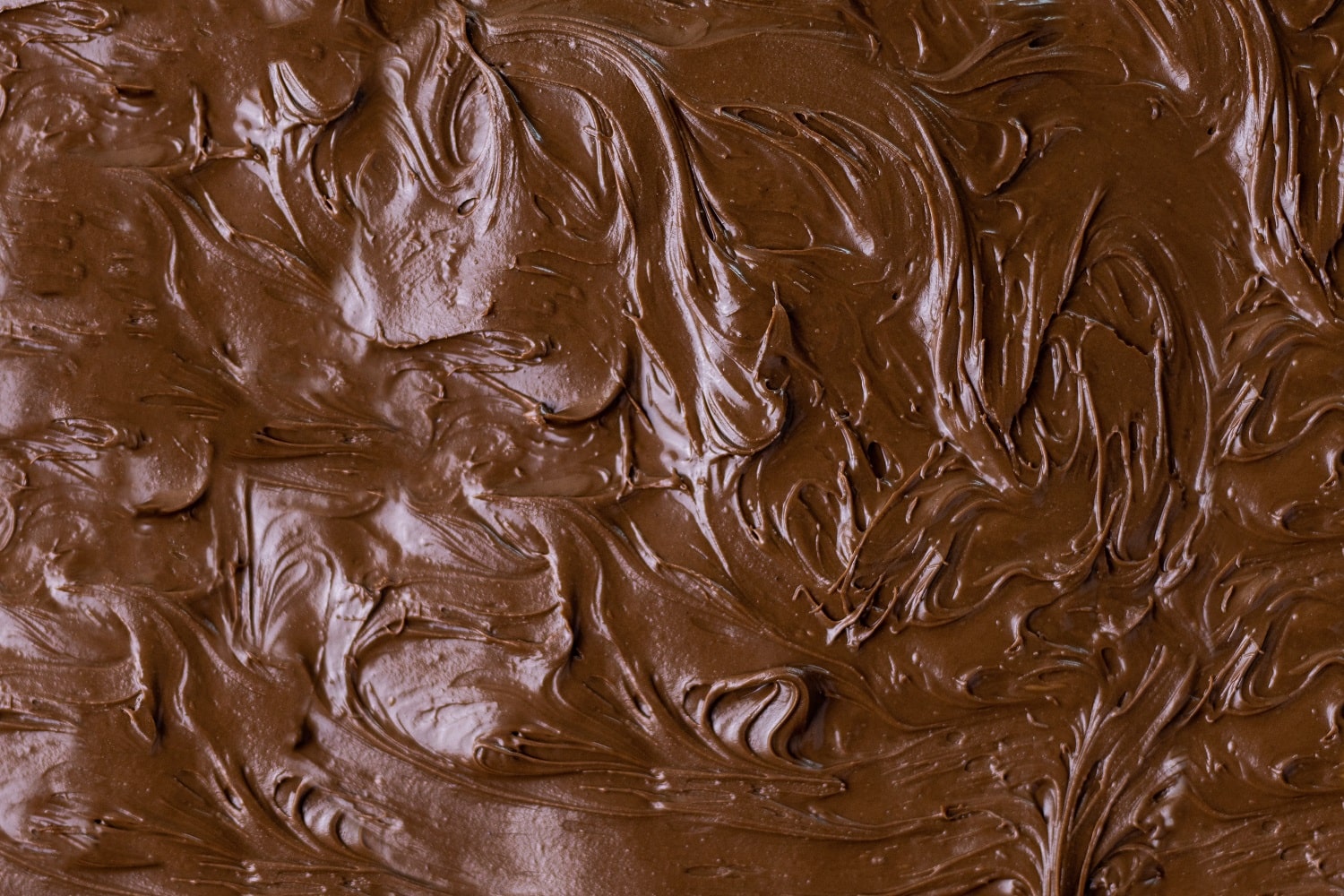 chocolate frosting