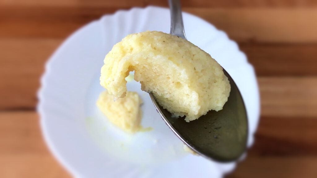 a semolina dumpling from the Semolina dumpling soup