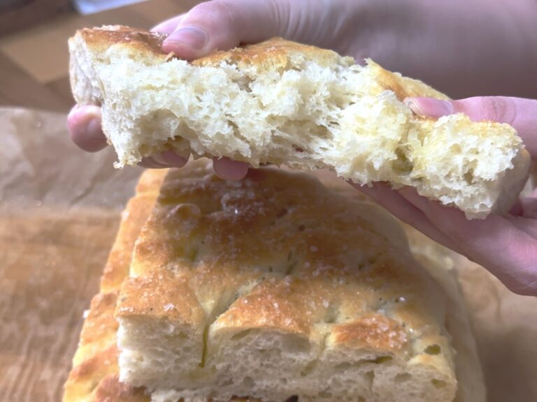 Homemade focaccia: pillowy perfection!